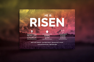 Easter Sunday Church Template Set