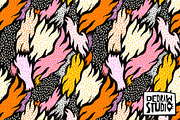 Colorful Abstract Art Pattern #1, a Pattern Graphic by Dedraw Studio (Thumbnail 1 of 3)