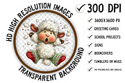 Funny Panic Animals Clipart Bundle, an Illustration by Craft Nest (Thumbnail 2 of 11)