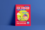 National Ice Cream Day Flyer, a Flyer Template by herutage (Thumbnail 2 of 4)