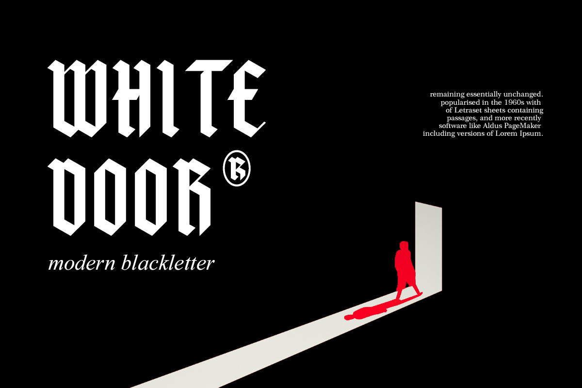 Salvadors | Modern Blackletter, a Blackletter Font by Muntab_Art (Photo 4 of 11)