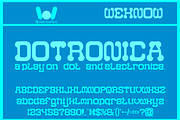 Spherical Drone font, a Font by weknow (Thumbnail 2 of 8)