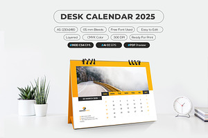 2025 Calendar Printable A5