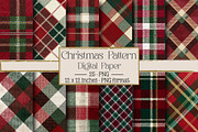 Christmas Pattern for Gift Card, a Texture Illustration by DreamPrint404 (Thumbnail 1 of 4)