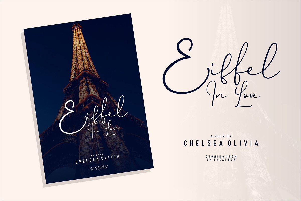 Chelsea Olivia - Font Duo preview 4