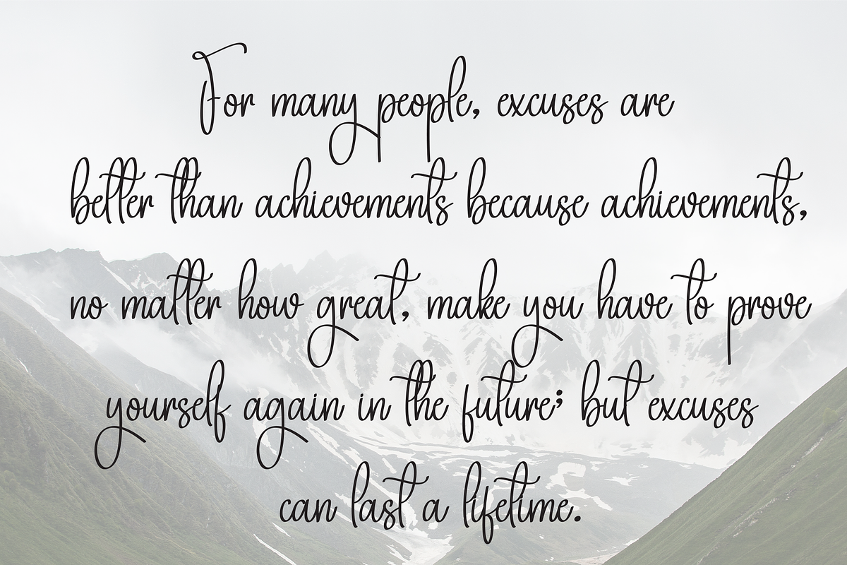 Signature | Script Font, a Handwritten Font by Scratchones (Photo 6 of 8)