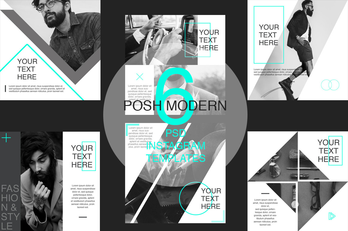 Posh Modern | PSD Templates, a Brochure Template by Anastasia_avgr