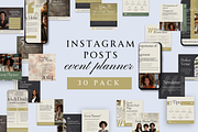 EVENT PLANNER SOCIAL POSTS, a Social Media Template by Daring Digies (Thumbnail 2 of 8)