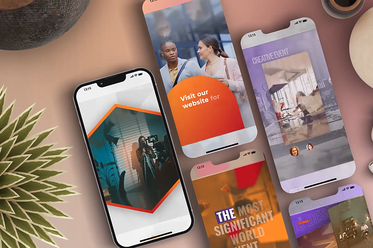 Instagram Tiktok Reel After Effects preview 7
