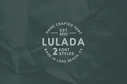 Lulada - Display Font, a Sans Serif Font by Visual Blends (Thumbnail 6 of 9)