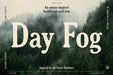 Day Fog – Hand drawn Vintage Serif
