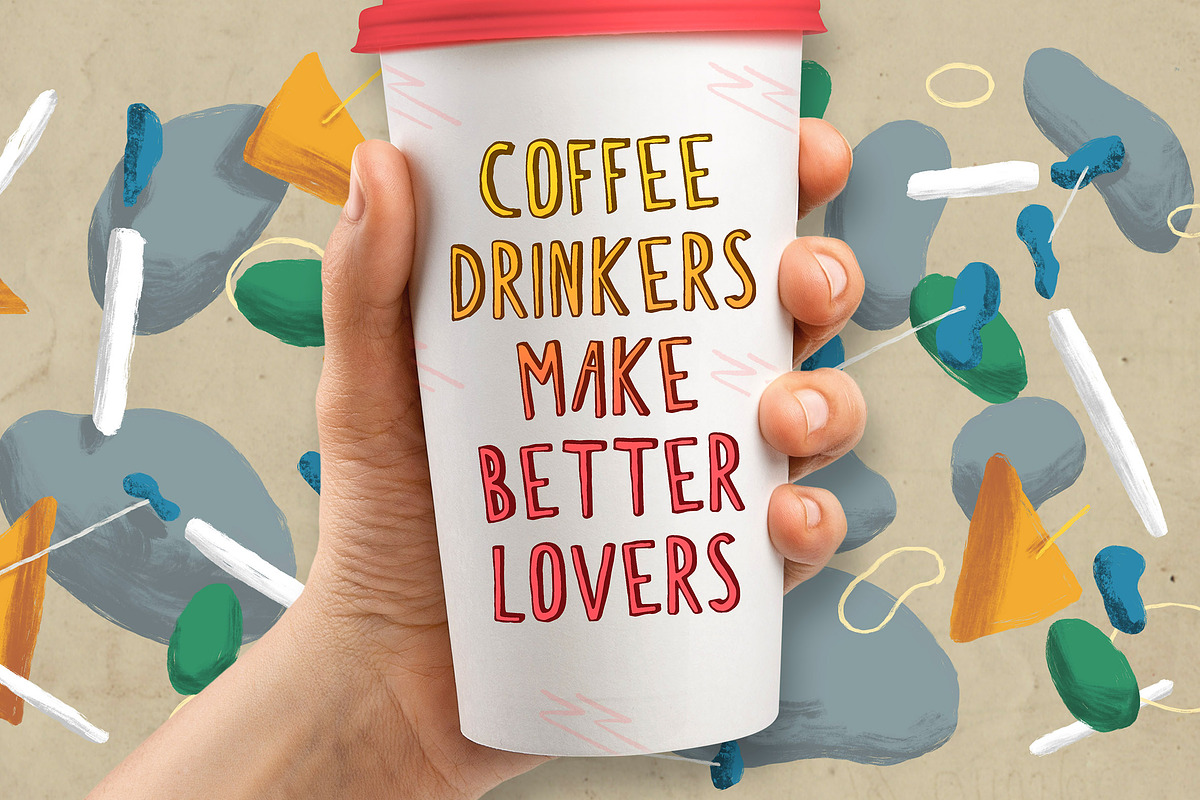 Donut Shop Font Duo preview 8