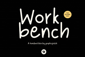 Workbench - The Editorial Font