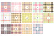 #163 Faded Cosy Plaids, a Pattern Graphic by Plaid4You (Thumbnail 2 of 5)