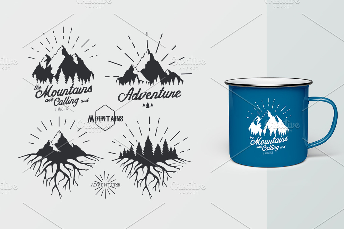 Travel graphic elements, an Object Graphic by Librebird (Photo 4 of 4)