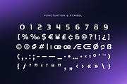 Median - Futuristic Sci-fi Font, a Sans Serif Font by Hamz Studio (Thumbnail 7 of 12)