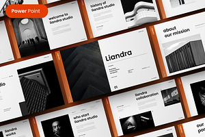 Liandra - Business PowerPoint, a Presentation Template by Dens Creative Studio
