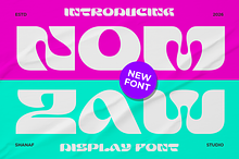 Nomza Modern Bold Display Font