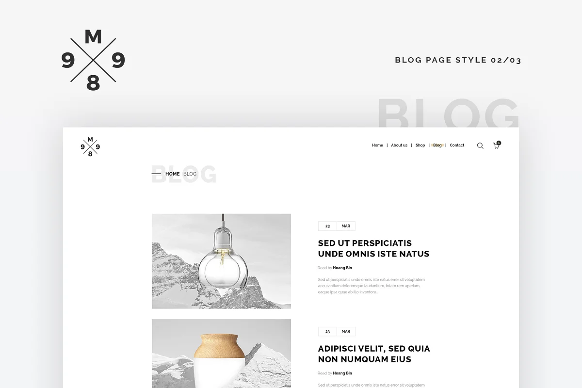 M989 Website Template Design UI Kit, an App Template by Capi Product (Photo 10 of 18)