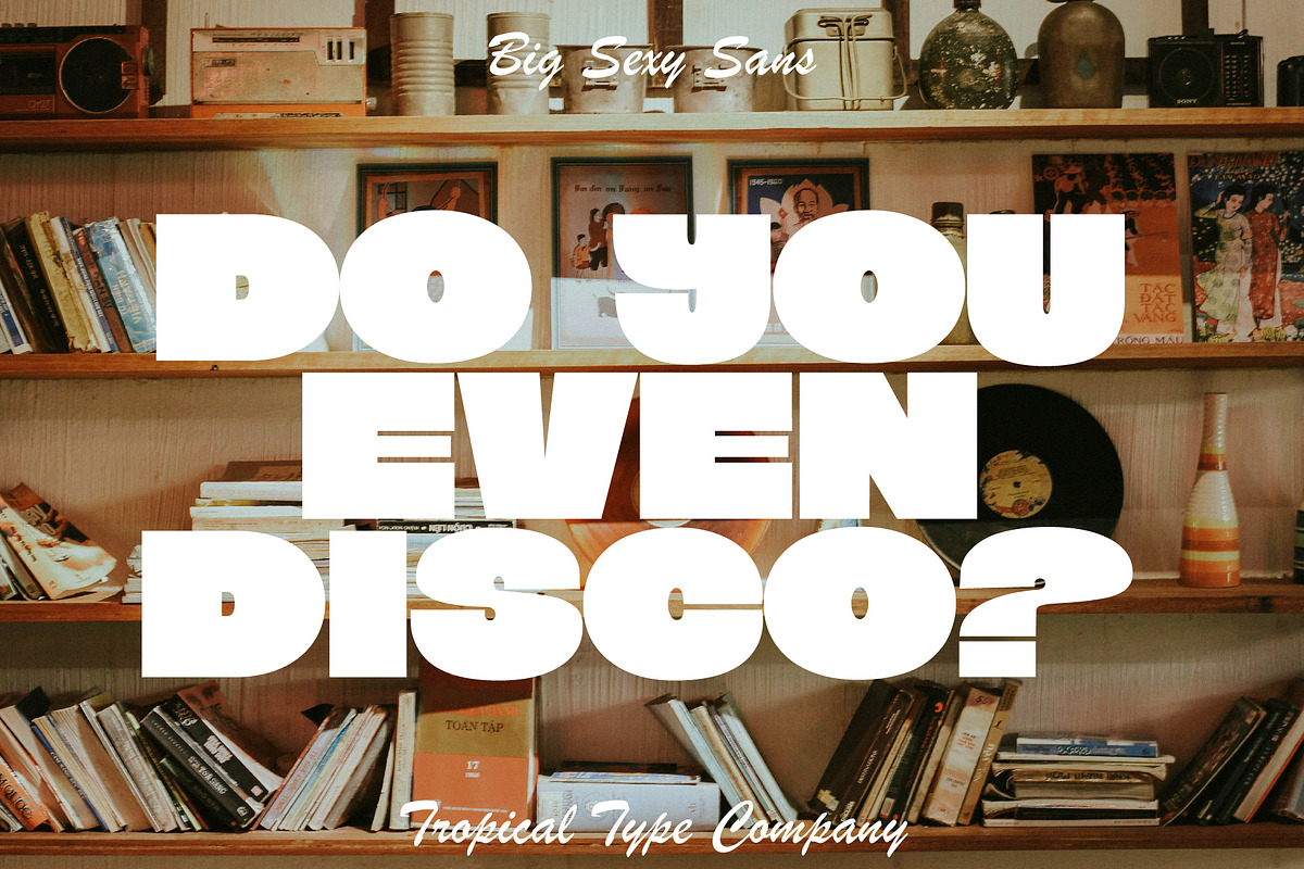 Big Sexy Font Free Download - Sans Serif Fonts Preview 2026