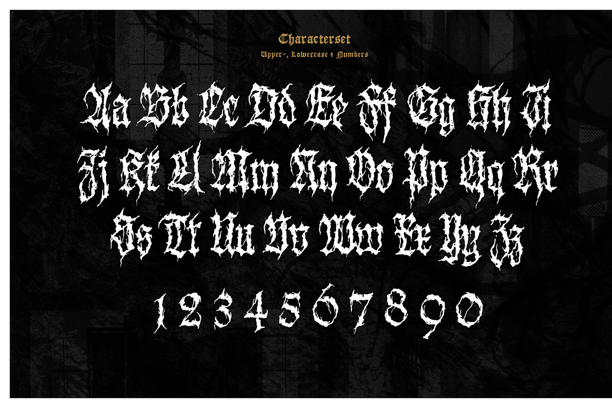 XXII Lvcifervm, a Blackletter Font by Doubletwo Studios (Photo 2 of 13)