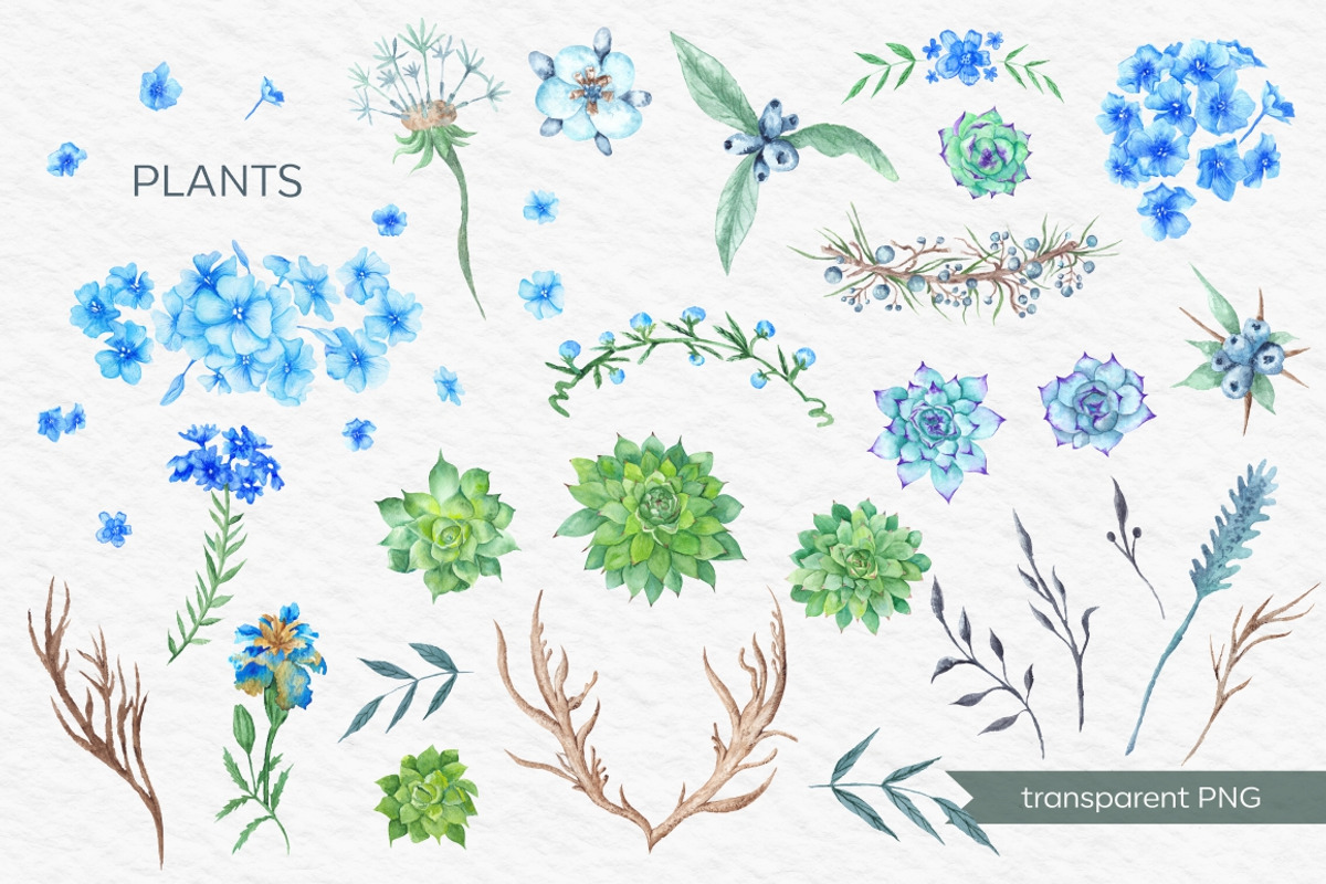Boho Watercolor Bundle, a Background Graphic by kisikoida (Photo 2 of 15)