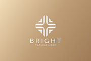 Bright Abstract Golden Star Logo, a Branding & Logo Template by Signatoro (Thumbnail 3 of 3)