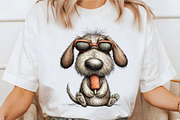 Whimsical Summer Dachshund Dog, a Seasonal Illustration by designcity5 (Thumbnail 4 of 5)