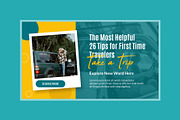 Top Travelers Youtube Thumbnail, a Social Media Template by hekenostudio (Thumbnail 3 of 4)