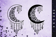 Crescent Moon Dreamcatcher, a Graphic by Digital_Craftyfox (Thumbnail 4 of 7)