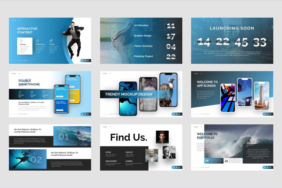 VISTA TRENDY PowerPoint Template, a Presentation Template by PaperSlides (Photo 8 of 12)