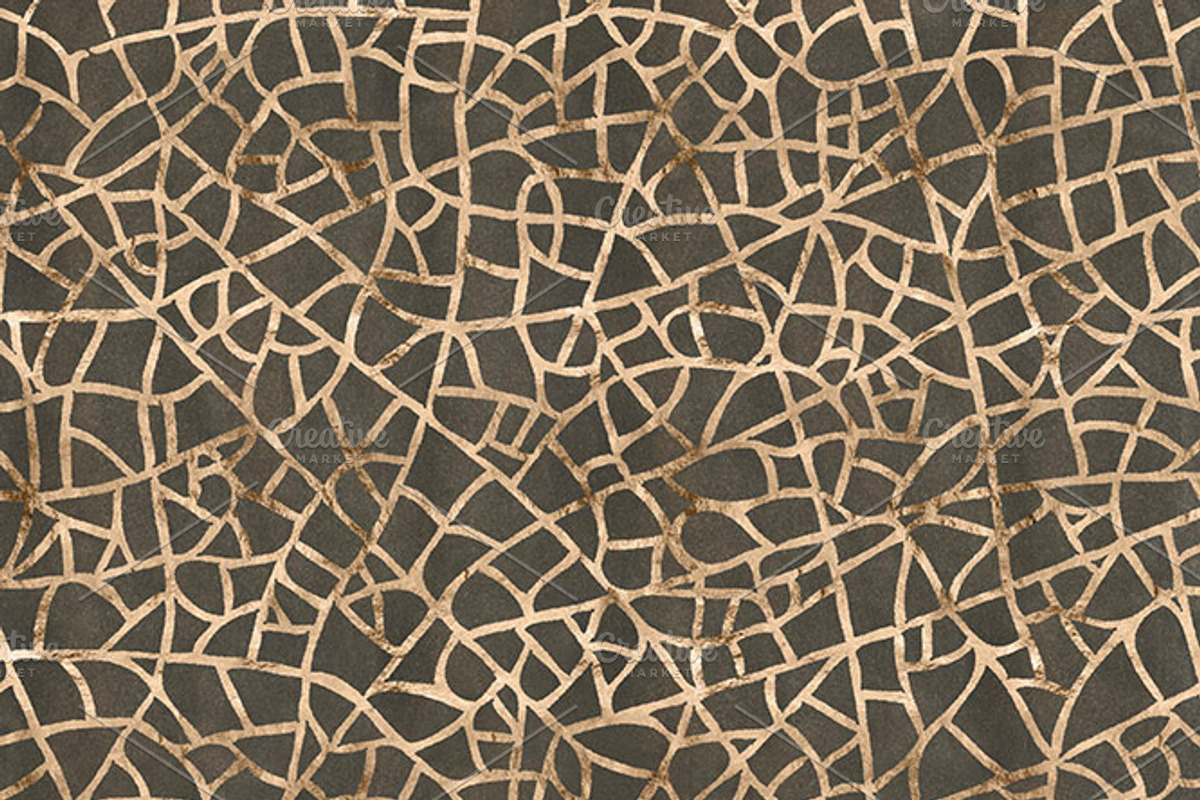 Ancient Geometric Gold & Textures, a Texture Graphic by Blixa 6 Studios (Photo 5 of 5)