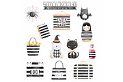 Watercolor Halloween Goose Clipart, an Illustration by CharmClipart (Thumbnail 9 of 10)