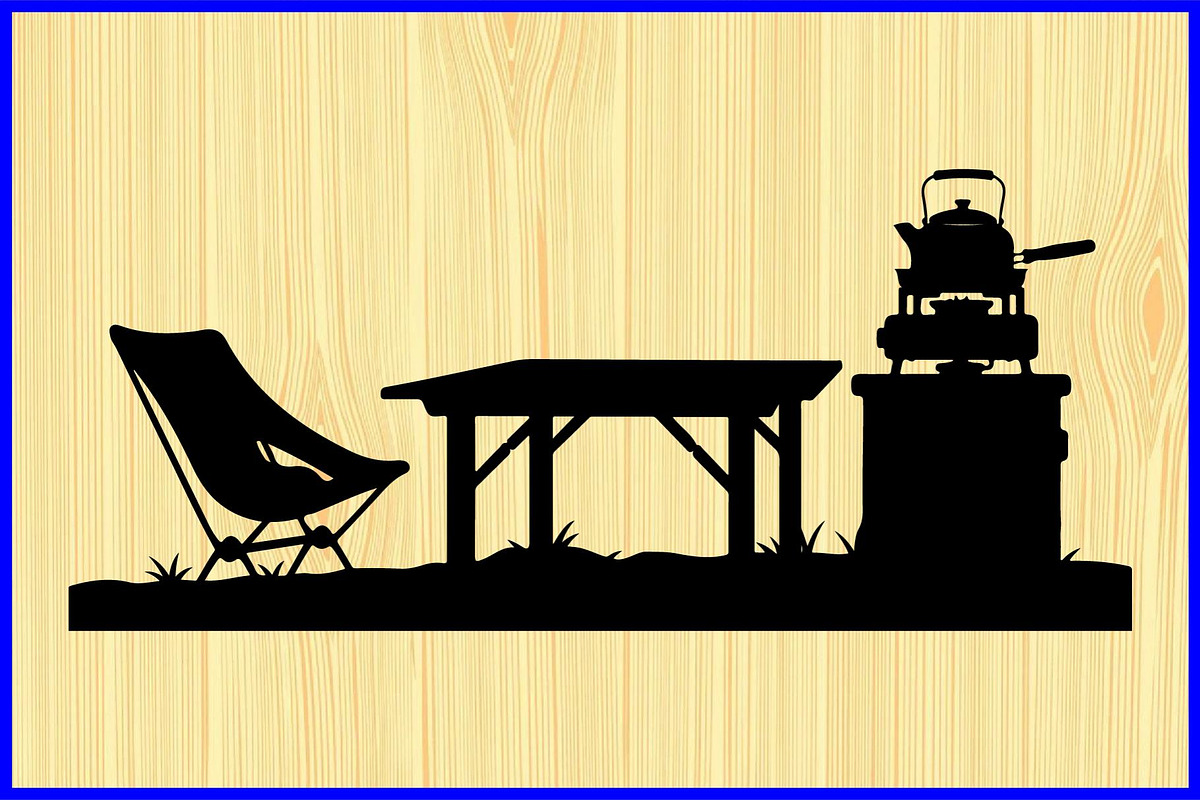 Picnic Table Puzzle Clipart Set, an Object Illustration by Designer_Momina (Photo 12 of 15)