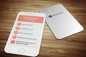 Iphone 7 (25% Off) Business Card