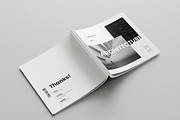Square Architecture Portfolio Design, a Brochure Template by Spark_Creative (Thumbnail 10 of 14)