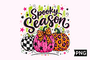 Spooky Season Halloween Pumpkins PNG, a Seasonal Illustration by Creative Art (Thumbnail 1 of 3)