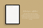Morning Journal For Anxiety Relief, a Templates & Theme by The Chaos Project (Thumbnail 3 of 9)