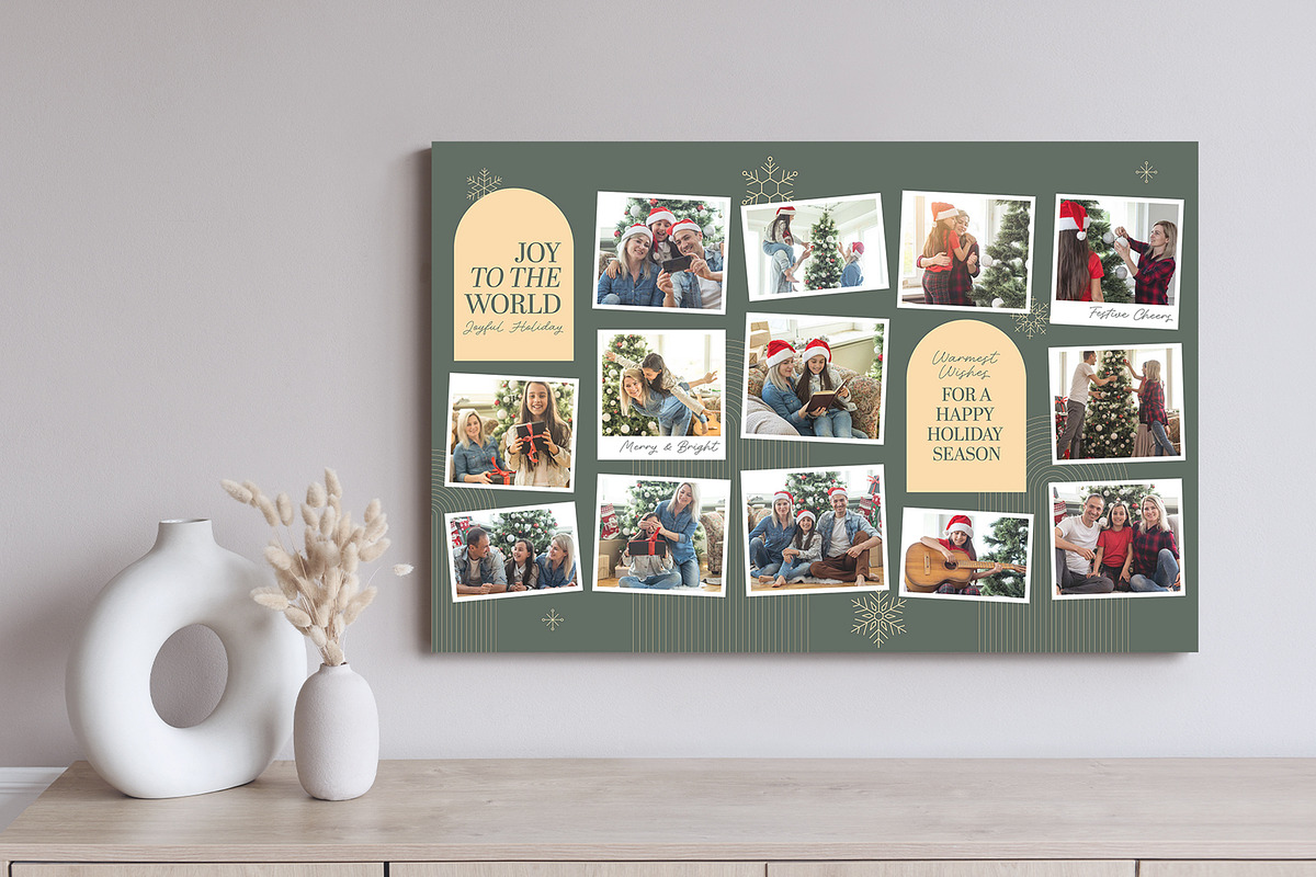 Christmas Photo Collage Template, a Social Media Template by DesignerCandies (Photo 4 of 5)
