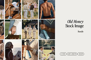 Old Money Stock Image Bundle, a Person Photo by Tomasz Ganclerz