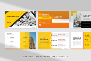 Construction Presentation Template