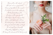 Floral Hearts-Luxury Script Font, a Handwritten Font by PeachCreme (Thumbnail 9 of 11)