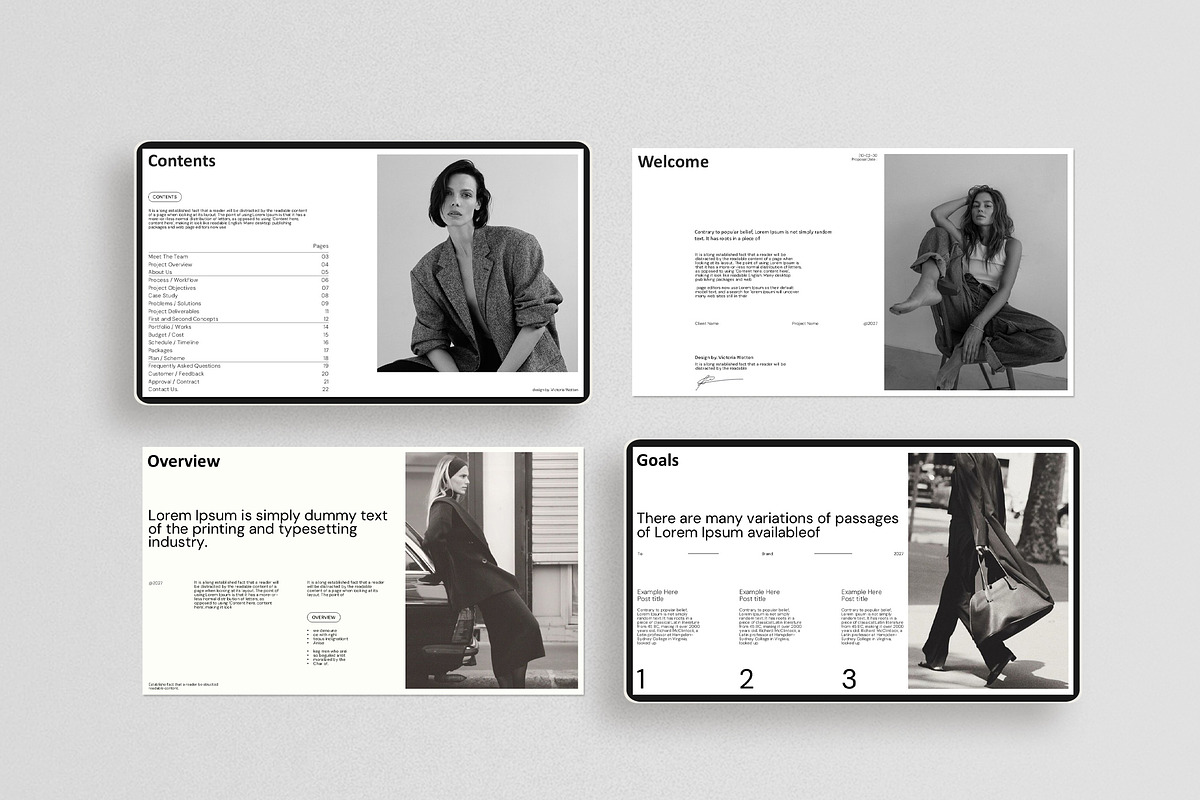 Brand Proposal Presentation Template, a Presentation Template by Alvi-Studio (Photo 7 of 9)
