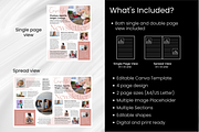 Yoga Class Newsletter Canva Template, an Email Template by PixelCraft (Thumbnail 7 of 16)