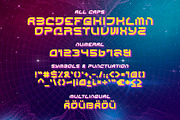 Cybersky - Retro Futuristic Font, a Font by Typefactoryco (Thumbnail 2 of 8)