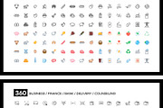 3000+ Mega Bundle line&color Icons, an Outline Icon by Design Present (Thumbnail 4 of 19)
