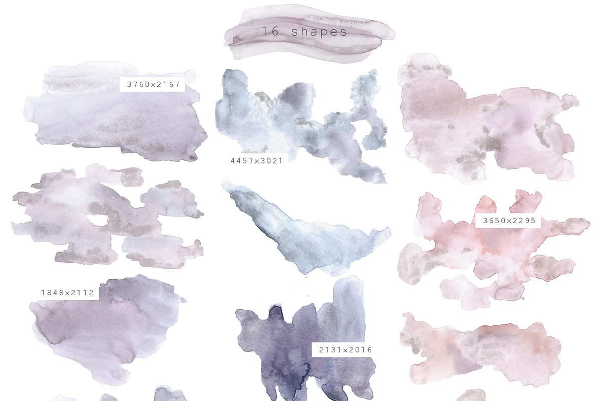 ANTONINA watercolor, a Texture Illustration by Katya_lu (Photo 12 of 12)
