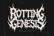 Forsaken Mutation | Death Metal Font, a Symbol Font by Masyafi Studio (Thumbnail 7 of 9)