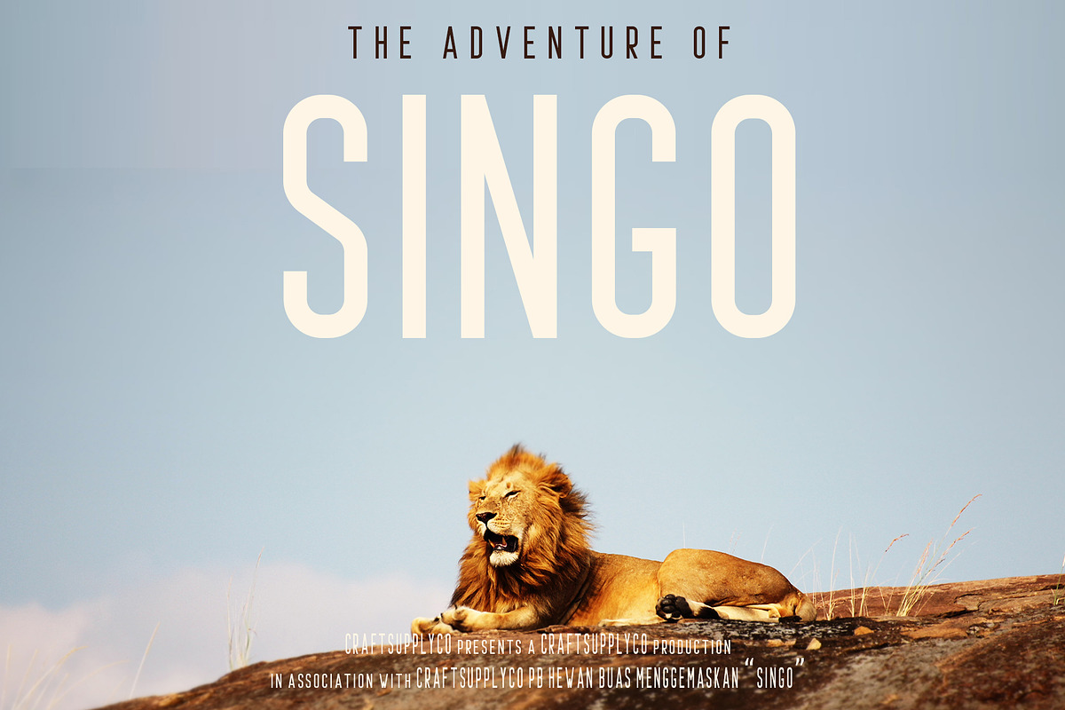 Prestage Font Family, a Sans Serif Font by Craft Supply Co. (Photo 9 of 10)