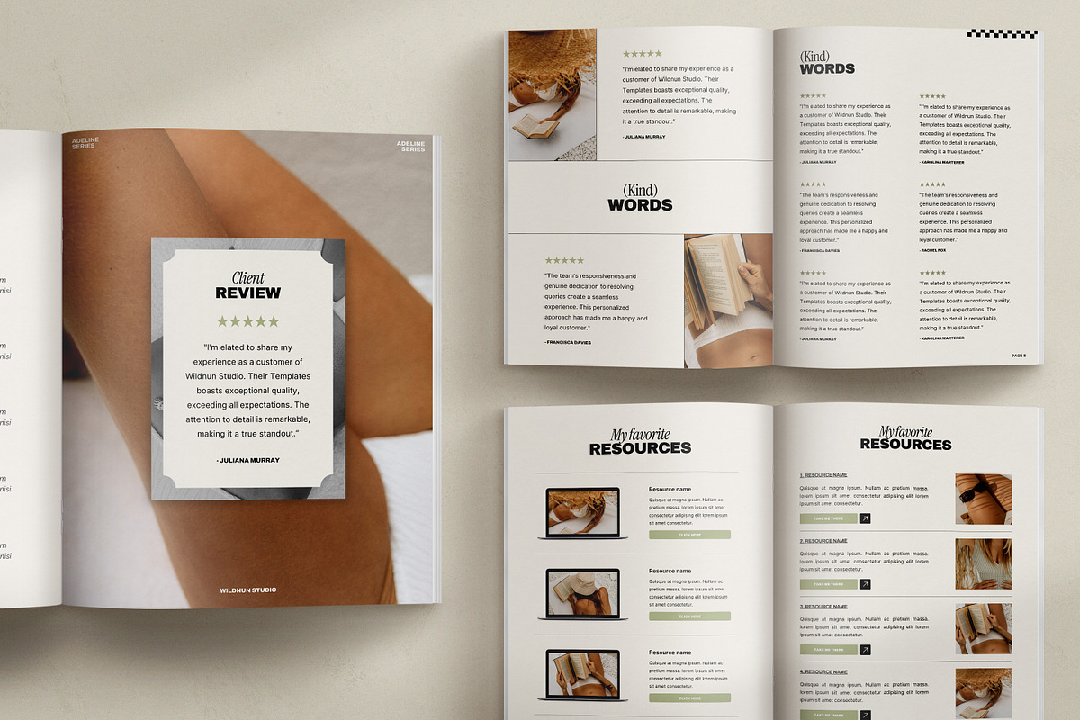 ADE / 2in1 Ebook & Workbook Kit, a Magazine Template by Wildnun Studio (Photo 36 of 46)